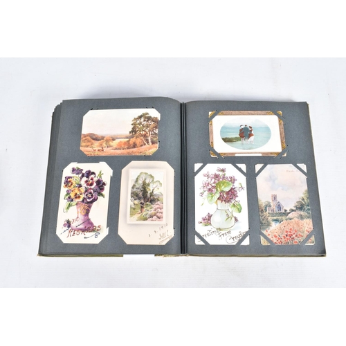 229 - POSTCARDS, one album containing approximately 416* early 20th century Postcards (Edwardian - 1930's ... 