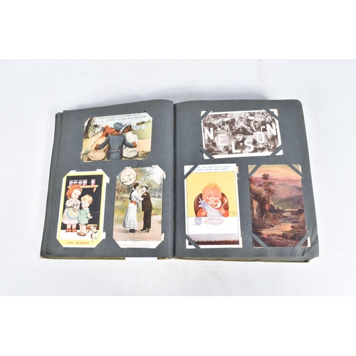 229 - POSTCARDS, one album containing approximately 416* early 20th century Postcards (Edwardian - 1930's ... 