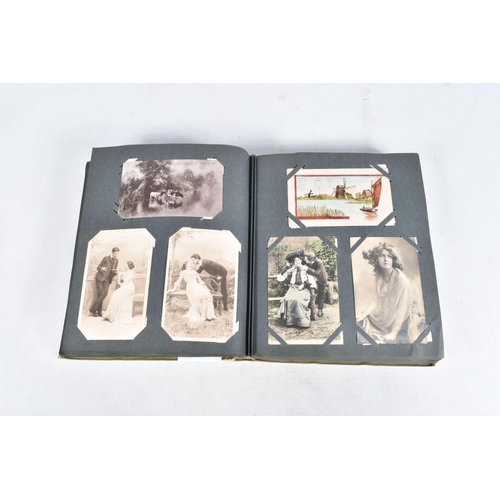 229 - POSTCARDS, one album containing approximately 416* early 20th century Postcards (Edwardian - 1930's ... 