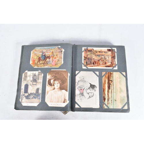 230 - POSTCARDS, one album containing approximately 515* early 20th century Postcards (Edwardian -1940's w... 