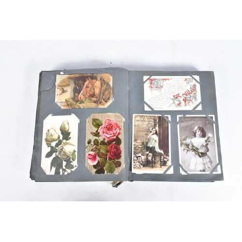 230 - POSTCARDS, one album containing approximately 515* early 20th century Postcards (Edwardian -1940's w... 