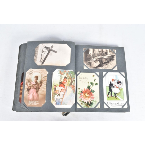 230 - POSTCARDS, one album containing approximately 515* early 20th century Postcards (Edwardian -1940's w... 