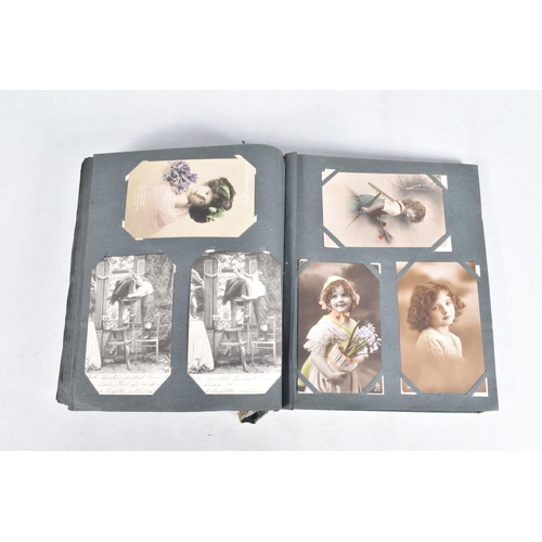 230 - POSTCARDS, one album containing approximately 515* early 20th century Postcards (Edwardian -1940's w... 