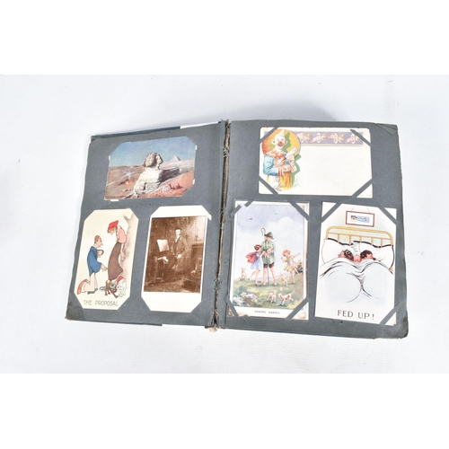 230 - POSTCARDS, one album containing approximately 515* early 20th century Postcards (Edwardian -1940's w... 