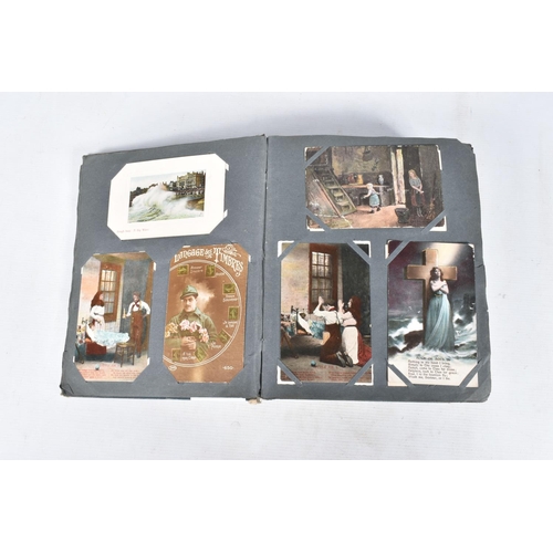 230 - POSTCARDS, one album containing approximately 515* early 20th century Postcards (Edwardian -1940's w... 