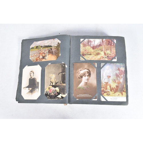 230 - POSTCARDS, one album containing approximately 515* early 20th century Postcards (Edwardian -1940's w... 