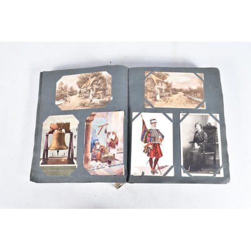 230 - POSTCARDS, one album containing approximately 515* early 20th century Postcards (Edwardian -1940's w... 