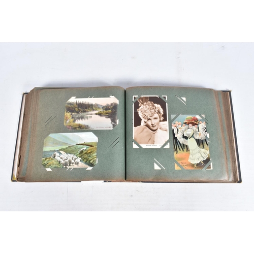 234 - POSTCARDS, two albums containing approximately 634* early 20th century Postcards (Edwardian - 1940's... 