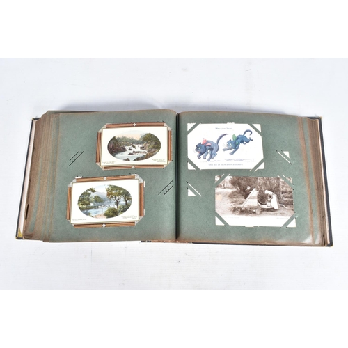 234 - POSTCARDS, two albums containing approximately 634* early 20th century Postcards (Edwardian - 1940's... 