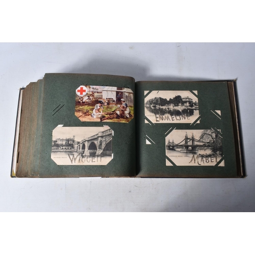 234 - POSTCARDS, two albums containing approximately 634* early 20th century Postcards (Edwardian - 1940's... 