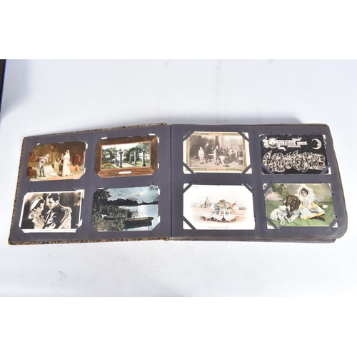 234 - POSTCARDS, two albums containing approximately 634* early 20th century Postcards (Edwardian - 1940's... 