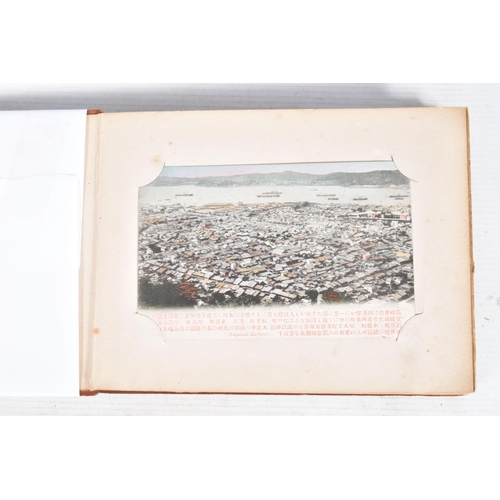 236 - POSTCARDS, three albums, album one comprises twenty-four early-mid 20th century Japanese Postcards, ... 