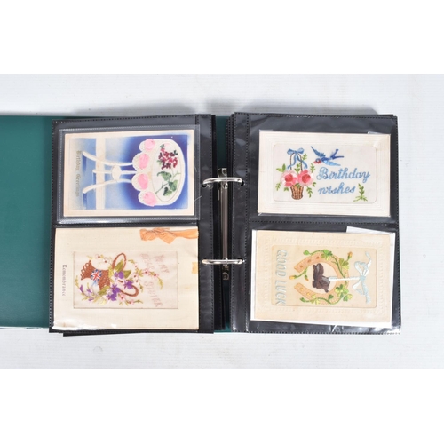 238 - POSTCARDS, four albums containing approximately 337* early 20th century Postcards (Edwardian - 1950'... 