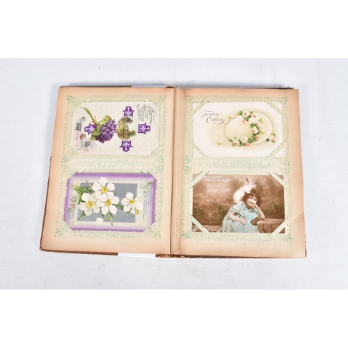 242 - POSTCARDS, three albums containing approximately 590* early 20th century EASTER Postcards (Edwardian... 