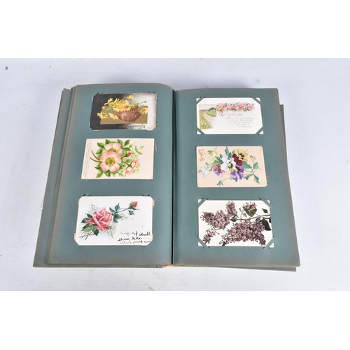 245 - POSTCARDS, one album containing approximately 402* early 20th century BIRTHDAY Postcards (Edwardian ... 