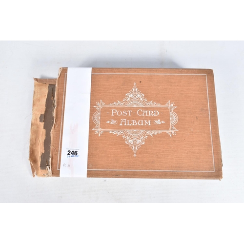 246 - POSTCARDS, one album containing approximately 408* early 20th century BIRTHDAY Postcards (Edwardian ... 