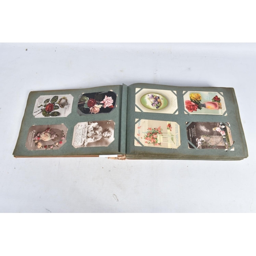 246 - POSTCARDS, one album containing approximately 408* early 20th century BIRTHDAY Postcards (Edwardian ... 