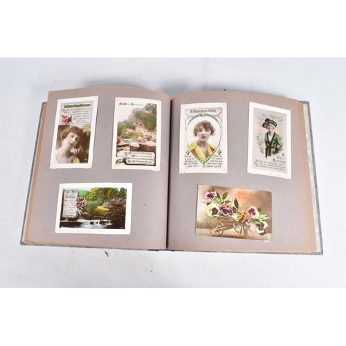 250 - POSTCARDS, two albums containing approximately 550* early 20th century BIRTHDAY Postcards, (Edwardia... 