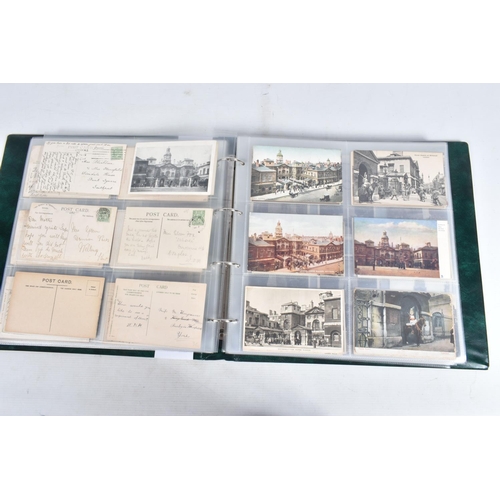 253 - POSTCARDS, One album containing approximately 323* early 20th century Postcards (Edwardian - 1930's ... 