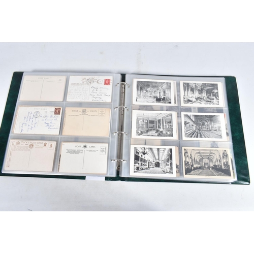 253 - POSTCARDS, One album containing approximately 323* early 20th century Postcards (Edwardian - 1930's ... 