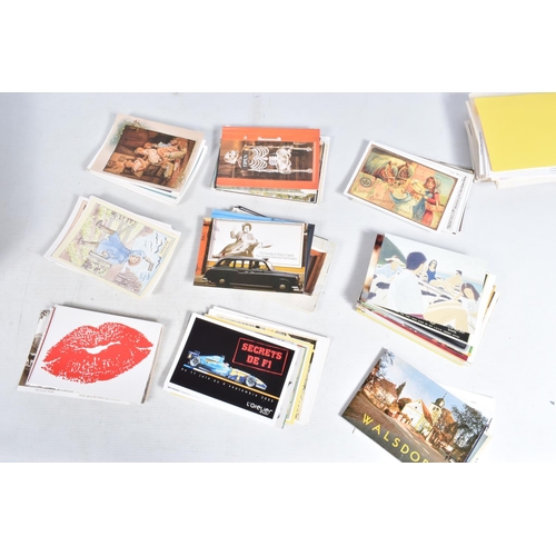 255 - POSTCARDS, one box containing approximately 480 'clean'  reproduction Advertising Postcards featurin... 