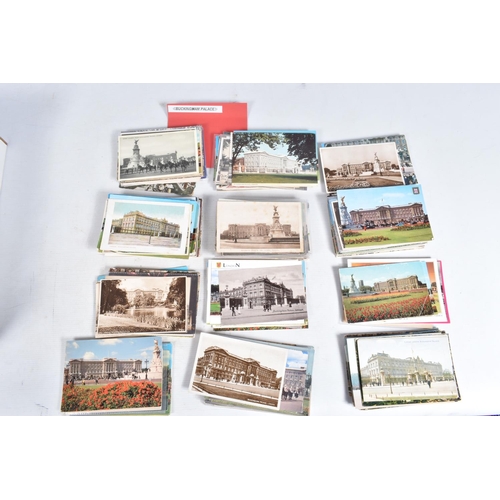 256 - POSTCARDS, one box containing over 800 Postcards of landmarks, institutions, locales and attractions... 