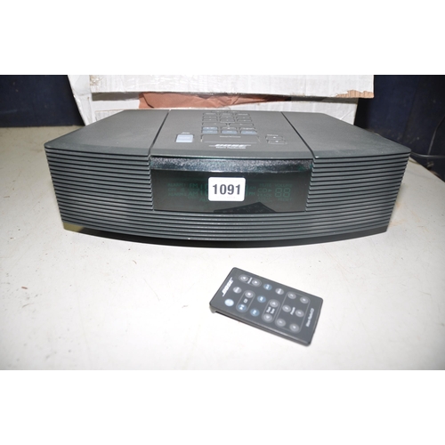 1091 - A BOSE AWRC3G WAVE RADIO with remote (PAT pass and working)