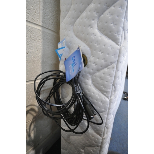 1239 - A VIBRADORM 5FT MASSAGING MATTRESS, with two remote controls (PAT pass and working) (condition:- dir... 