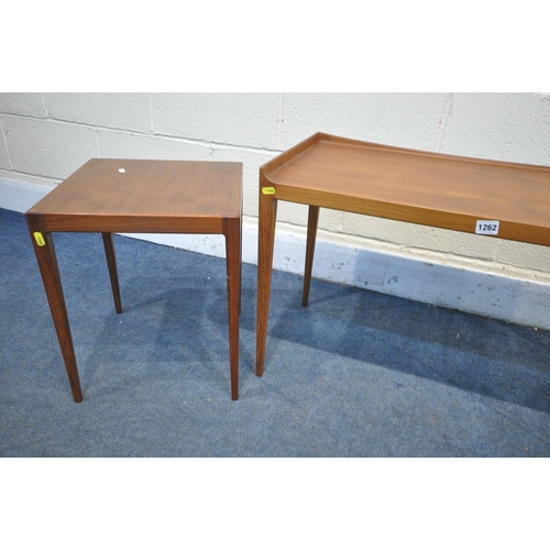 1262 - KURT OSTERVIG (19121986) FOR JASON MOBLER, A MID-CENTURY TEAK OF THREE TABLES, comprising one long ... 