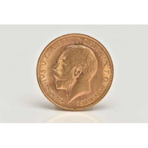 19 - A GOLD HALF SOVERIEGN COIN GEORGE V 1914, 3.99 grams, 0.916 fine, 19.30mm