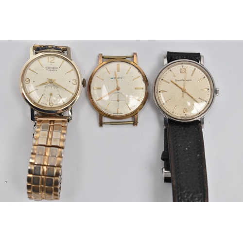 41 - A 'HEFIK' WATCH HEAD, A 'GIRARD-PERREGAUX' AND 'CIMIER' WRIST WATCH, a AF 'Hefik watch head, crown m... 