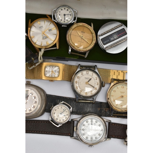 89 - A BOX OF ASSORTED 'SMITHS' WATCHES, to include five 'Smiths' wristwatches, three 'Smiths Empire' wri... 