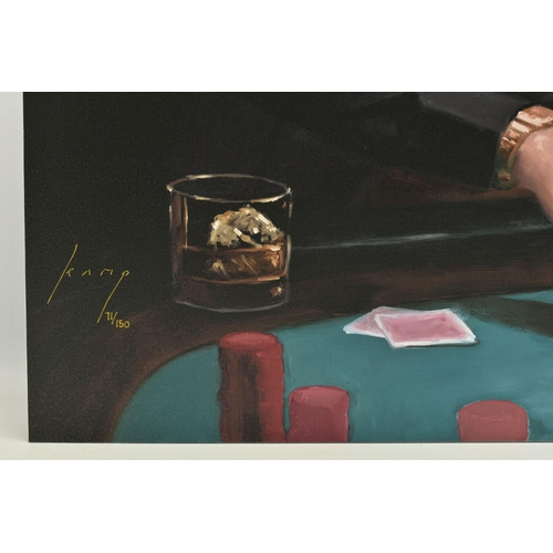 333 - VINCENT KAMP (BRITISH CONTEMPORARY) 'ANTOINE'S LAST MOVE', a signed limited edition print depicting ... 