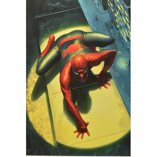 359 - ALEX ROSS FOR DC COMICS (AMERICAN CONTEMPORARY) 'THE SPECTACULAR SPIDERMAN', a signed limited editio... 