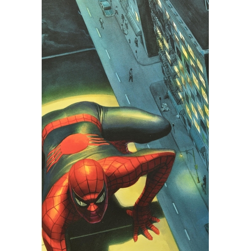 359 - ALEX ROSS FOR DC COMICS (AMERICAN CONTEMPORARY) 'THE SPECTACULAR SPIDERMAN', a signed limited editio... 