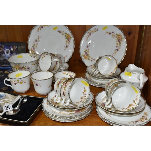 391 - A ROYAL ALBERT 'FLORENCE' PATTERN TEA SET TOGETHER WITH TWO WORLD CUP COIN COLLECTIONS,  comprising ... 