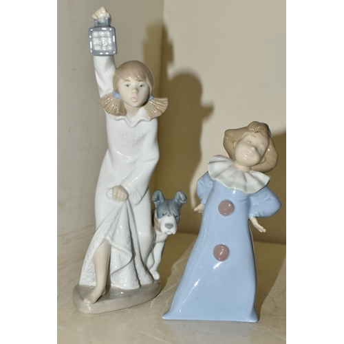 397 - A GROUP OF NAO LLADRO FIGURES, comprising 1075 'Soup Time', 1076 'Not Hungry', 1073 'Bedtime Snack' ... 