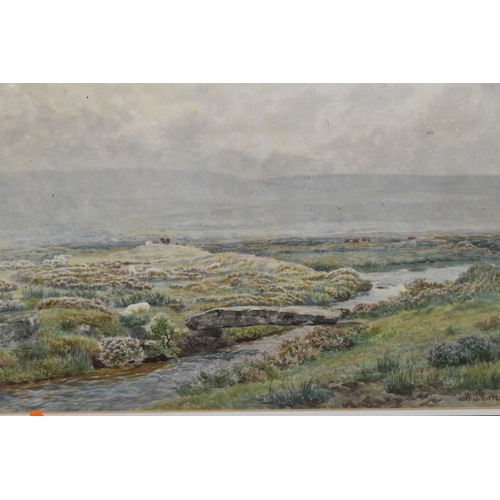 503 - FOUR LATE 19TH/ EARLY 20TH CENTURY WATERCOLOURS, comprising William Snell Morrish (1844-1917) an ext... 