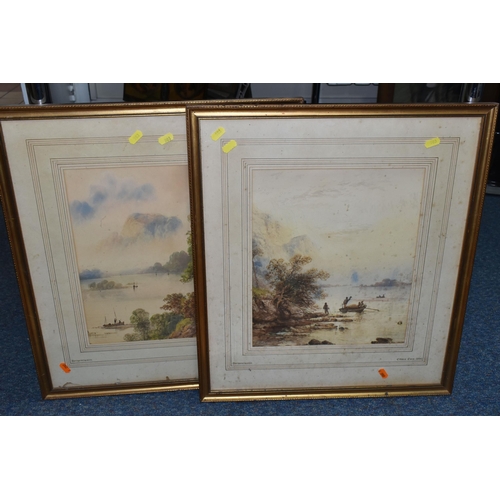 503 - FOUR LATE 19TH/ EARLY 20TH CENTURY WATERCOLOURS, comprising William Snell Morrish (1844-1917) an ext... 