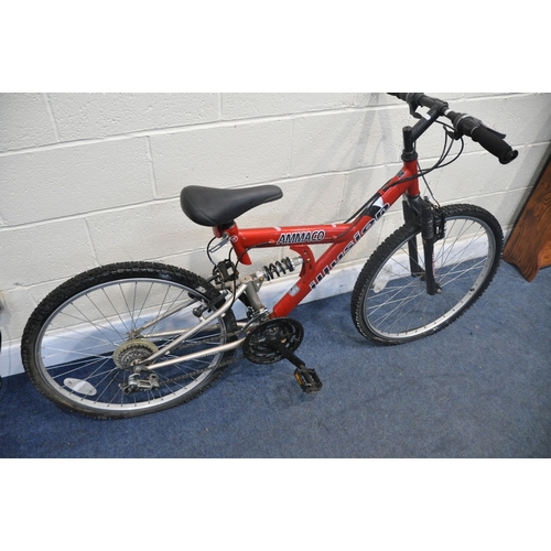 1006 - AN AMMACO ILLUSION MOUNTAIN BIKE with 18in frame and 26in wheels (overall good condition)