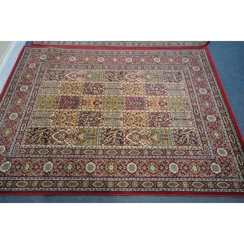 1222 - TWO MODERN IKEA VALBY RUTA RUGS, 170cm x 230cm (condition:- a clean) (2)