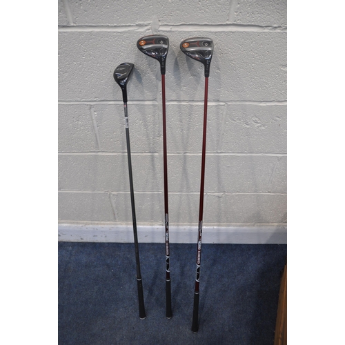 1065 - TWO COBRA KING F7 GOLF CLUBS along with Wilson D7 (all in used condition) (3)