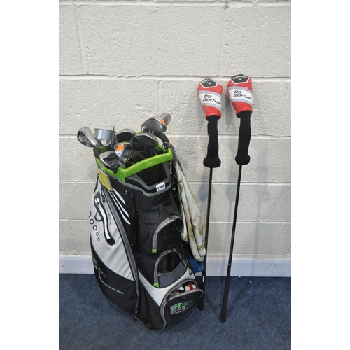 1068 - COLLECTION OF GOLF CLUBS to include a full set of Callaway from 5-9, sand wedge, putter, 60 angle we... 