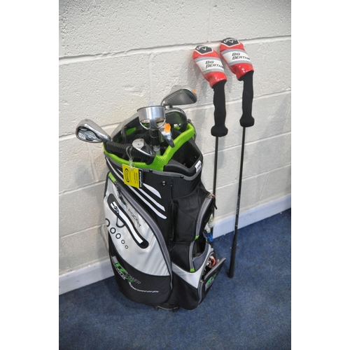 1068 - COLLECTION OF GOLF CLUBS to include a full set of Callaway from 5-9, sand wedge, putter, 60 angle we... 