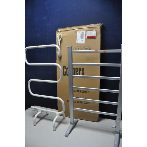 1080 - A COOPERS AIRER DRYER in boxed unused condition (UNTESTED), along with a Unbranded electric clothes ... 