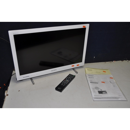 1094 - A SONY KDL-24EX320 24in TV with remote and instruction manuals (PAT pass and working)