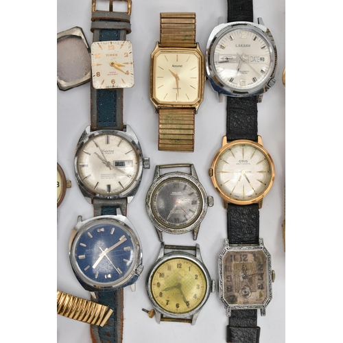 157 - A BAG OF ASSORTED WRISTWATCHES, ladys and gentlemens watches names to include 'Sekonda, Accurist, Or... 