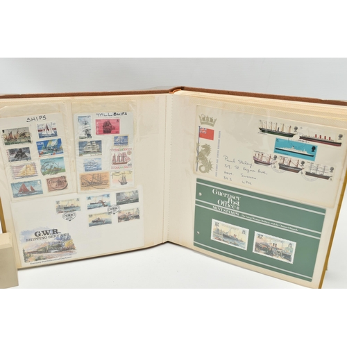 249 - A BOX OF ASSORTED COINS AND STAMPS, assorted coinage and an album of first day covers and loose stam... 