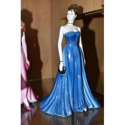 384 - FOUR COALPORT LADIES OF FASHION FIGURINES, comprising Vanessa exclusive to Littlewoods Home Shopping... 