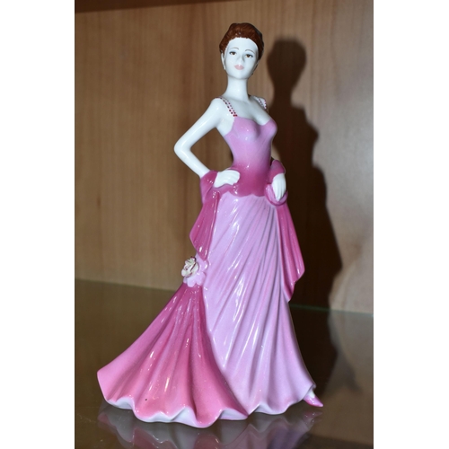 384 - FOUR COALPORT LADIES OF FASHION FIGURINES, comprising Vanessa exclusive to Littlewoods Home Shopping... 